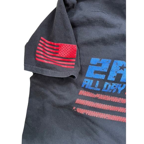 We The People, men's size XXL black short sleeve T-shirt - Picture 4 of 7